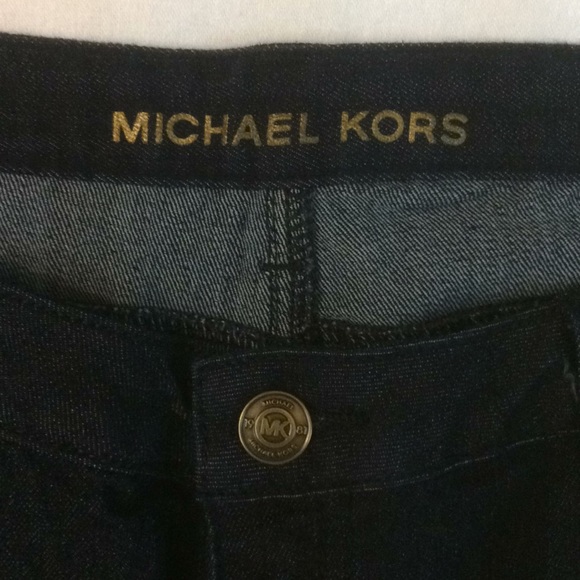 Last Chance! Michael Kors bootcut dark blue jeans - Picture 3 of 8